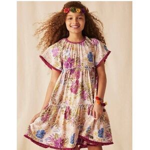 Matilda Jane Girls Floral Dress Size 4 NWT